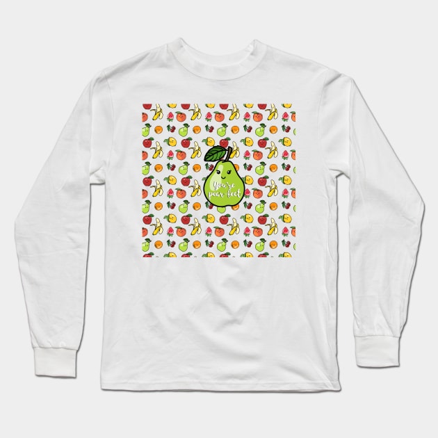 Pear-fect Long Sleeve T-Shirt by LivianPearl